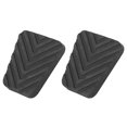 thumbnail image 1 of Goma Negro Freno Embrague Pedal Almohadilla Cubierta para Coche Auto Vehículo 2Pcs, 1 of 4