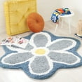 thumbnail image 2 of SAFAVIEH Novelty Taneka Floral Area Rug, Ivory/Blue, 4' x 4' Round, 2 of 7