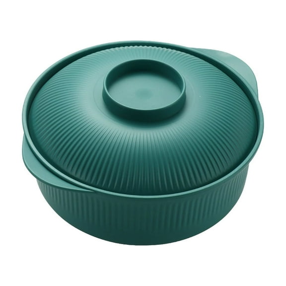 Inerposs Reusable Lightweight Serving Bowls, Large Capacity Salad Bowls, Sturdy Microwave Safe Bowls, Eco-Friendly Straw Material Bowls, Versatile Kitchen Bowls for Snacks and Fruits