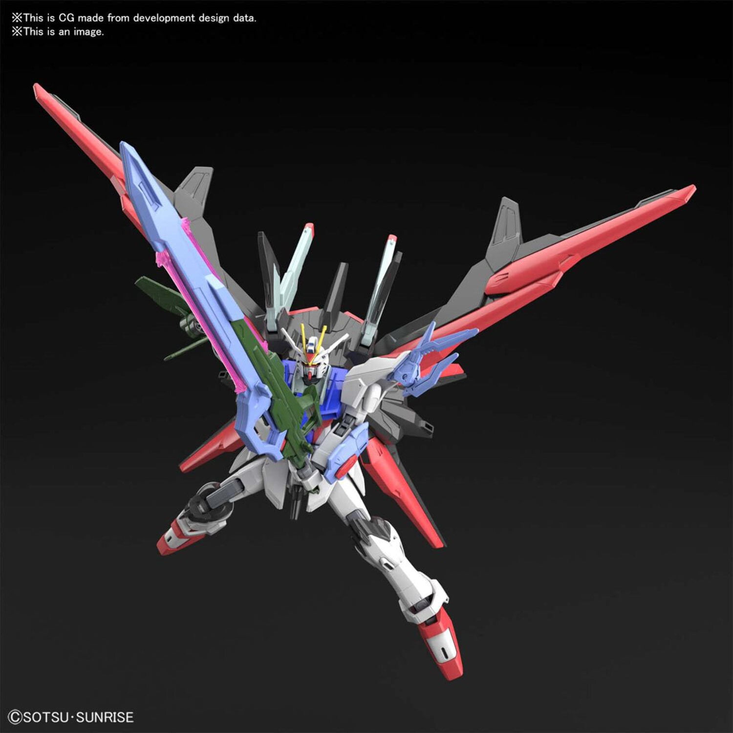 GBB Gundam Perfect Strike Freedom HG 1:144 Model Kit