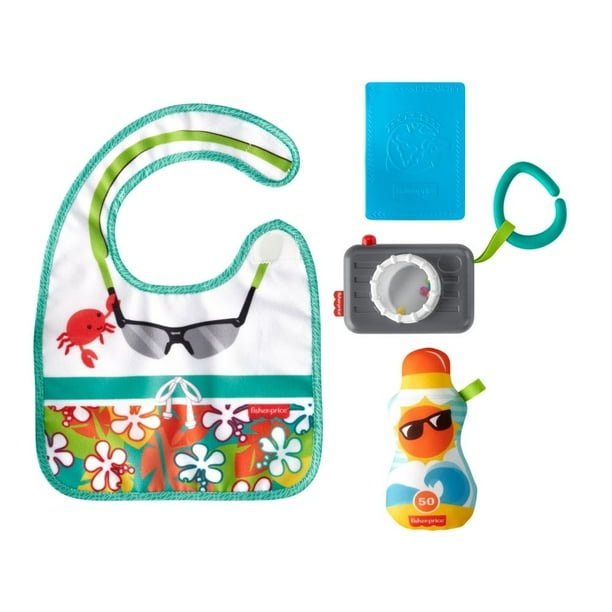 Kit de Mordederas Fisher Price Mini Turista 4 Piezas