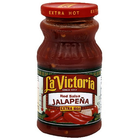 La Victoria Jalapena Extra Hot Salsa, 12 oz (Pack of 12)