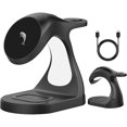 thumbnail image 1 of wonima02 4 in 1 Magnetic Wireless Charger Stand for iPhone 16 15 14 13 12 Pro/Max/Plus/Mini, AirPods Pro/3/2, and Watch 9/8/7/6/SE/5/4/3, Fast Charging Station, Black Dolphin, 20W, 1 of 1