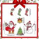 thumbnail image 4 of Árbol de Navidad magnético para refrigerador, imanes navideños para refrigerador color19, 4 of 5