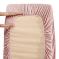 thumbnail image 4 of Juego de sábanas Hearth & Harbor con bolsillo extra profundo Cal King Peach, 4 of 8