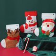 thumbnail image 3 of 10Pcs Christmas Gifts Packaging Bag  Socks Snack Present Decoration Pouches, 3 of 5