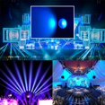thumbnail image 3 of Luz de escenario JLPOW Super brillante Mini COB Par Can luces con DMX y control remoto Mezcla de colores RGB suave Iluminación de DJ para bodas/cumpleaños/fiesta de Navidad Espectáculo Conciertos de b, 3 of 5