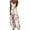 Pink A4, variant on Hrsba Vacation Dress,Women Summer Floral Print Ruffled Sleeveless Spaghetti Strap V Neck Beach Flowy Dress