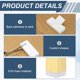 thumbnail image 3 of 24Pcs Protectores de Pared para Muebles, Tapones para Cabeceros de Espuma EVA de 0.4, 3 of 7