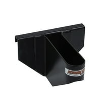 Extreme Max 5001.6709 Universal Aluminum T-Handle Tool Holder with Tool Box Mount for Enclosed Race Trailer, Shop, Garage, Storage - Black