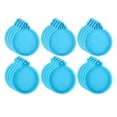 thumbnail image 2 of 24 Pcs Resin 2 Styles Round Silicone Epoxy Resin Casting with Rope Christmas Ornament Mold (Blue), 2 of 8