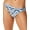 Blue/White, variant on Women's Blue Surfers Paradise Hipster Swim Bottoms L, Blue