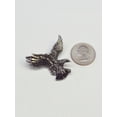 thumbnail image 2 of American Eagle in Flight Silver Finish Pewter Jacket or Hat Pin by Real Metal P-40, 2 of 5