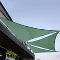 thumbnail image 4 of Blasgw Shade Equilateral-Triangl Sunscreen Awning Outdoor Oxford Cloth Army Green, 4 of 4