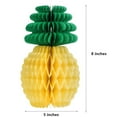 thumbnail image 6 of EIMELI 12PCS Pineapple Honeycomb Centerpieces Tissue Paper Pineapple Table Hanging Decorations for Tropical Luau Hawaiian Jungle Party (8 Inch), 6 of 6