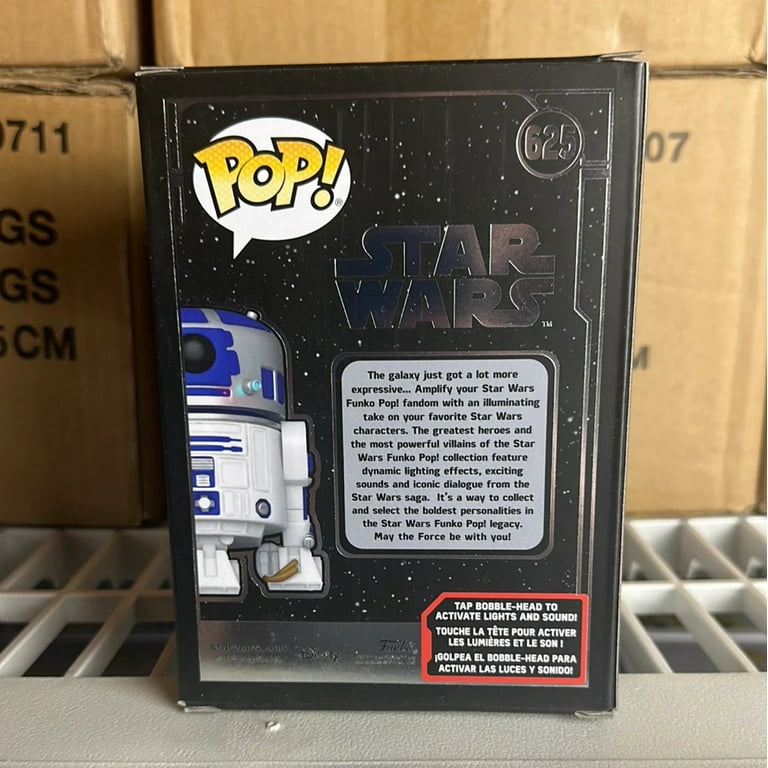 Pop Star Wars 3.75 Inch Action Figure Exclusive - R2-D2 Lights