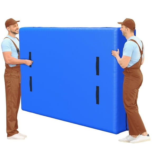 Queen Size Mattress Bags for Moving & Storage - Heavy Duty Waterproof Cover with 8 Reinforced Handles, Zippered Protector Fits 15" Deep Mattress (82"x63"x15")