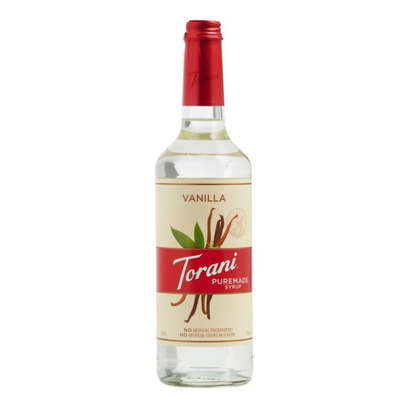 Torani Puremade Vanilla Syrup 750ml Pack of 2