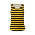thumbnail image 5 of Goofa Bee Stripe Printed Womens Workout Tops for Women Sleeveless Yoga Shirts Athletic Running Tank Tops Sleeveless Gym Clothes Workout Apparel-, 5 of 9