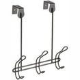 Mainstays Bronze Finish OvertheDoor 3 Hook Rack