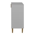 thumbnail image 6 of Fangsheng Storage Cabinet, Modern Accent Buffet Cabinet, Free Standing Sideboard Storage with 2 Door, Wood Sideboard for Bedroom, Living Room, Kitchen, Office or Hallway (Gray), 6 of 8