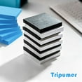 thumbnail image 3 of Tripumer 12 Pcs Self-Stick Pads Sticky Notes Self-Stick Pads 3 x 3 inch Reliable Adhesive Notepads for Office Home Use Blue, 3 of 6