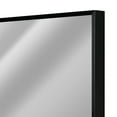 thumbnail image 5 of Head West Rectangular Thin Metal Frame Decorative Modern Wall Accent Mirror - 24" x 36", 5 of 7