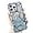 Blue, variant on Compatible with iPhone Case,Glitter Electro Plated Gradient Argyle Checkered Camera Lens Protection Soft Shockproof Cover Phone Case (Silver,iPhone 15 Pro Max)