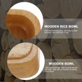 thumbnail image 4 of Wooden Fruit Bowl Practical Salad Bowl Square Snacks Bowl Multifunctional Bowl, 4 of 8