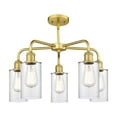 thumbnail image 4 of Innovations Lighting 516-5Cr-15-22 Clymer Chandelier Clymer 5 Light 22" Wide Chandelier -, 4 of 7