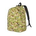 thumbnail image 1 of Easygdp Running Beagle Mochila de Lona Resistente para Laptop, Compatible con Laptops de 15 a 17 pulgadas, Ideal para Escuela, Trabajo y Viajes-Small, 1 of 5