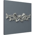 thumbnail image 5 of Ekena Millwork 9 1/4"W x 3"H x 3/4"P Versailles Small Ribbon with Bow Center Onlay, 5 of 6