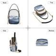 thumbnail image 3 of FORMRS Crossbody Bag for Women Quilted Travel Shoulder Cell Phone Purse with Chain Strap Handbag, Watercolor Mountains, 3 of 7