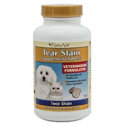 Naturvet Tear Stain Supplement Tabs For Pets, 60-Count