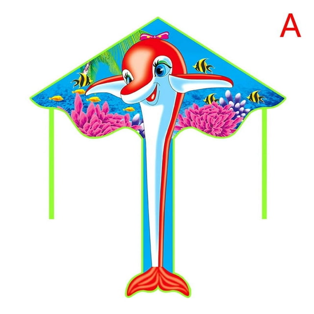 135cm High Quality Cartoon Kite Kit Delta Kite Tail Outdoor Toy Kites Sport Toy