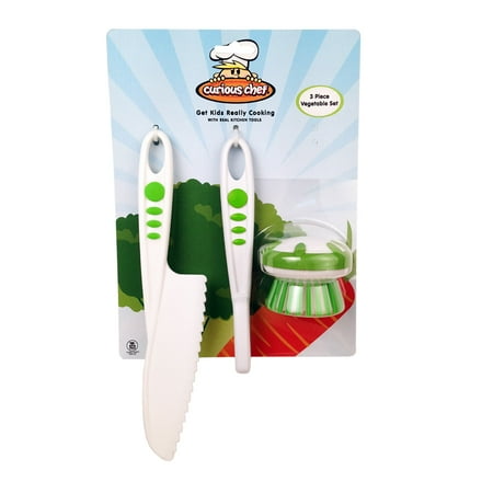 Perfect Chef 3 Piece Tool - CURIOUS CHEF 3 PIECE VEGGIE SET