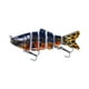 thumbnail image 4 of Wmhnj Señuelo de natacin multietapa con hundimiento de peces, con construccin de fibra endurecida, capa transparente pintada a mano, ojos realistas y sonajeros de acero incorporados para la pesca, 4 of 8