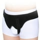 thumbnail image 3 of Cinturón de hernia para hernia inguinal o deportiva simple/doble, soporte de hernia para hombres, correa de recuperación para aliviar el dolor con 2 almohadillas de compresión extraíbles (L), 3 of 5