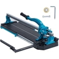 thumbnail image 1 of 32-Inch Manual Tile Cutter for Porcelain and Ceramic Tiles Tungsten Carbide Wheel Infrared Positioning Durable Aluminum Frame Anti-Skid Feet for Workshops and Industrial Use, 1 of 8