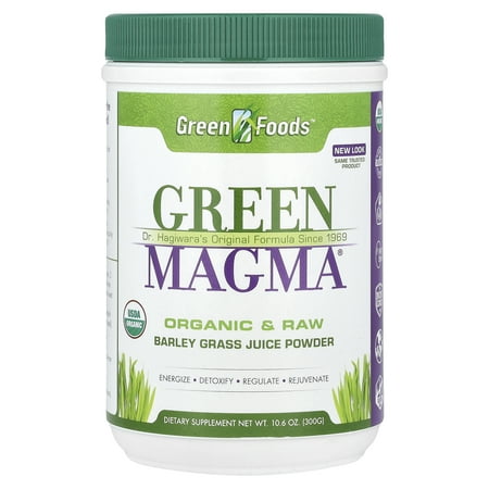 Green Foods Organic Barley Grass Powder, 10.6 Oz
