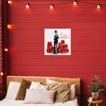 thumbnail image 4 of Stupell Industries Art Deco Trendy Merry Christmas Canvas Art, 17 x 17, by Amanda Greenwood, 4 of 8