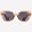 Champagne, 1.50, variant on Sunglasses with Readers for Women - Reader Sunglasses - Oversized Butterfly Cat Eye Reading Sun Glasses with Built In Full Readers - Barletta by VITENZI in Black 2.25