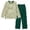 d-74Green57, variant on MEZZALL Women Pajama Set Crew Neck Long Sleeve Striped Top Elastic Waist Wide Leg Pants Loungewear Sleep Set Soft Loose Fit Sleepwear for Ladies Home Nightwear Breathable 2 Piece Pjs