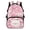 Cartoon Pig & Floral Print, variant on Racing Car Graphic Design Lightweight Backpack, Polyester Material Durable Side Pockets School Backpack for Travel Daily Use