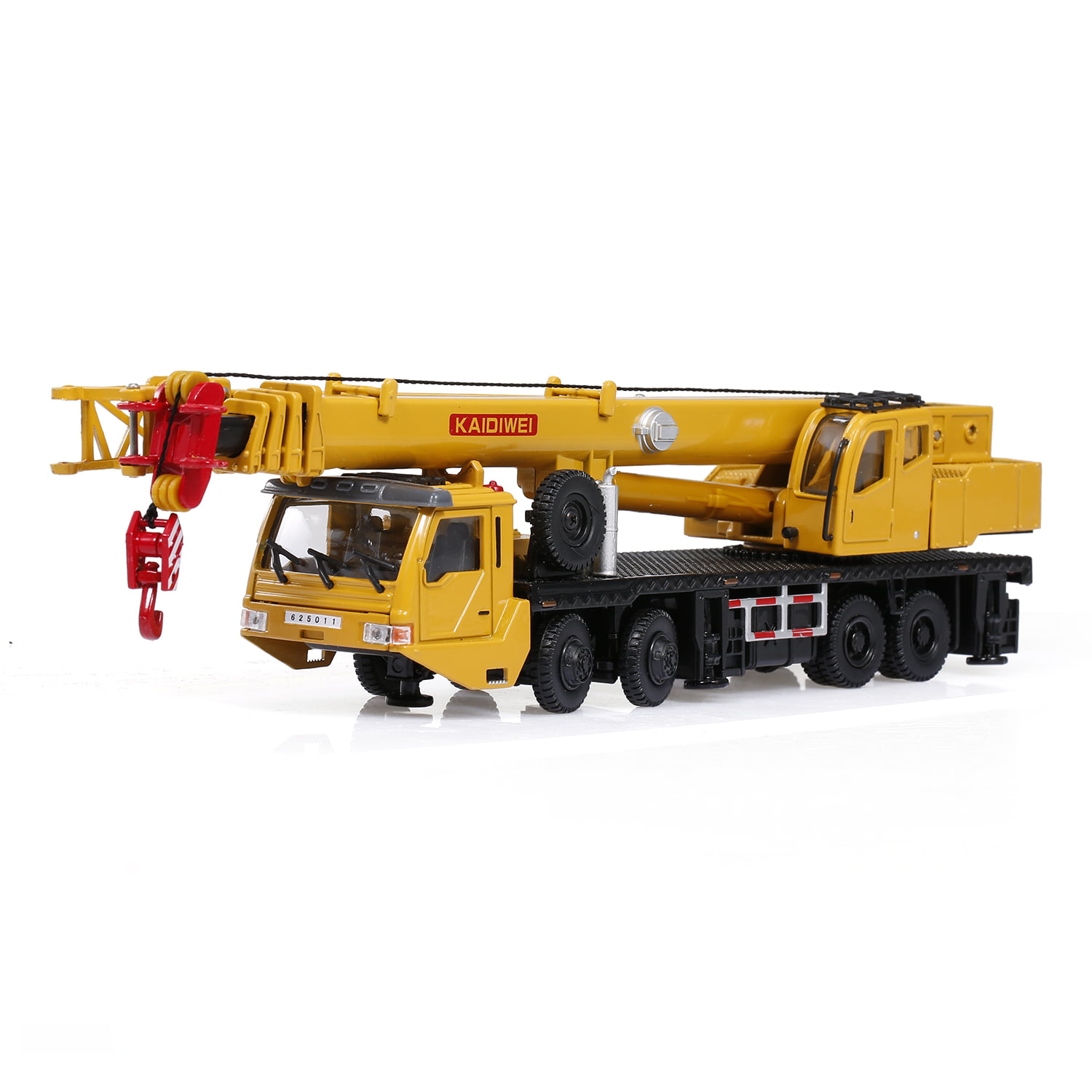 KDW Diecast Mega Lifter Crane Truck Shovel Cable Excavator Model Cars 4 pcs /set 