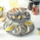 thumbnail image 5 of Double Stainless Steel Plate Set for Seafood, Cake, and Afternoon Tea Serving, 5 of 5