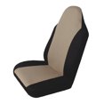 thumbnail image 1 of Scienceny Universal Car Single Front Pad Funda protectora Cojín Negro + Beige Ventana automotriz, 1 of 1