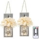 thumbnail image 1 of Luces Led Con Botella De Cristal De Flores Mando A Distancia Lámpara De Decoración 2 Uds Cadena Noticed HA021085-00, 1 of 7