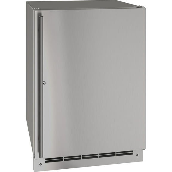 U-LINE 24" Refrigerator With Stainless Solid Finish (115 V/60 Hz Volts /60 Hz Hz) UORE124SS31A