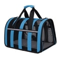 thumbnail image 1 of Bolsas de Transporte Ligeras para Perros, Transportador Plegable Y Transpirable para Gatos, para Viajar, Hacer Turismo, Conejo , Azul Yinane Portador de mascotas al aire libre, 1 of 5